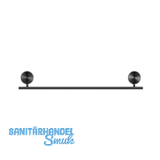 GEESA Handtuchhalter 450 mm Opal Metallfinish Schwarz gebürstet GEESA Handtuchhalter 450 mm Opal Metallfinish Schwarz gebürstet
