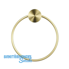 GEESA Handtuchring Opal Metallfinish Gold gebürstet GEESA Handtuchring Opal Metallfinish Gold gebürstet