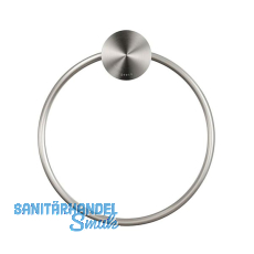 GEESA Handtuchring Opal Metallfinish Edelstahl gebürstet GEESA Handtuchring Opal Metallfinish Edelstahl gebürstet