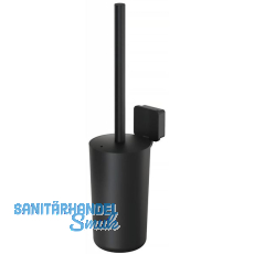 GEESA WC-Bürstengarnitur Topaz Schwarz matt GEESA WC-Bürstengarnitur Topaz Schwarz matt