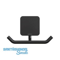 GEESA Handtuchhaken doppelt Topaz Schwarz matt GEESA Handtuchhaken doppelt Topaz Schwarz matt