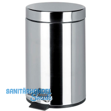 GEESA Treteimer Hotel 3 Liter Chrom