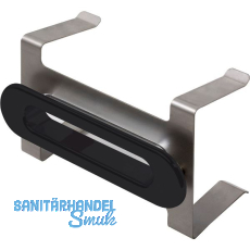 GEESA Papiertuch-Box Einbau Hotel Schwarz + Kosmetikt�cher 2-lagig