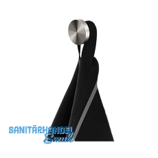 GEESA Handtuchhaken Opal klein, Metallfinish Edelstahl gebürstet GEESA Handtuchhaken Opal klein, Metallfinish Edelstahl gebürstet