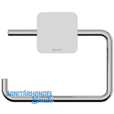 GEESA WC-Papierhalter Topaz ohne Abdeckung Chrom
