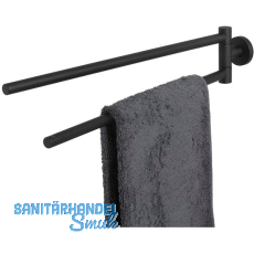 TIGER Handtuchhalter Boston 2-armig Schwarz