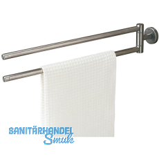 TIGER Handtuchhalter Boston 2-armig Edelstahl gebürstet TIGER Handtuchhalter Boston 2-armig Edelstahl gebürstet