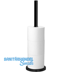 TIGER WC-Ersatzrollenhalter Various freistehend, Schwarz