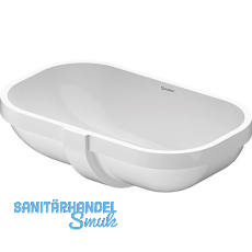 DURAVIT Unterbau-Waschtisch D-Code, Weiß DURAVIT Unterbau-Waschtisch D-Code, Weiß