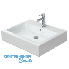 DURAVIT Aufsatz-Waschtisch Vero 60 Wandmontage, Weiß DURAVIT Aufsatz-Waschtisch Vero 60 Wandmontage, Weiß