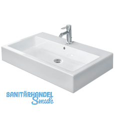DURAVIT Aufsatz-Waschtisch Vero 80 Wandmontage, Weiß DURAVIT Aufsatz-Waschtisch Vero 80 Wandmontage, Weiß