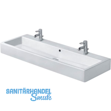 DURAVIT Aufsatz-Waschtisch Vero 120 Wandmontage, Weiß DURAVIT Aufsatz-Waschtisch Vero 120 Wandmontage, Weiß