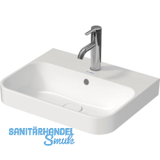DURAVIT Aufsatzwaschtisch Happy D.2 Plus 50 mit 1 Hahnloch, Weiß DURAVIT Aufsatzwaschtisch Happy D.2 Plus 50 mit 1 Hahnloch, Weiß