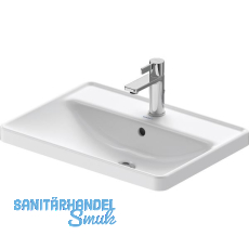 DURAVIT Einbau-Waschtisch D-Neo 60 mit Hahnlochbank, Wei�