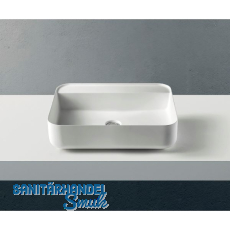 ZIEBERMAYR Aufsatzwaschtisch Squircle Tapbank eckig Weiß matt ZIEBERMAYR Aufsatzwaschtisch Squircle Tapbank eckig Weiß matt