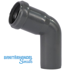 Bogen für Abflussrohr DN 32 mm / 67° Bogen für Abflussrohr DN 32 mm / 67°