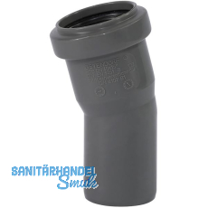 Bogen für Abflussrohr DN 40 mm / 15° Bogen für Abflussrohr DN 40 mm / 15°