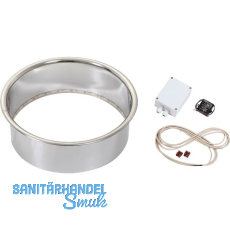 HARVIA Einbauflansch HPC2L für Cilindro 10,8 kW beleuchtet Edelstahl HARVIA Einbauflansch HPC2L für Cilindro 10,8 kW beleuchtet Edelstahl