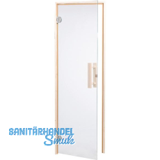 HARVIA Saunatür 650 mm Klarglas 8 mm ESG Holzrahmen Fichte HARVIA Saunatür 650 mm Klarglas 8 mm ESG Holzrahmen Fichte