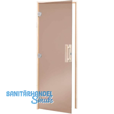 HARVIA Saunatür 740 mm Bronze 8 mm ESG Holzrahmen Fichte HARVIA Saunatür 740 mm Bronze 8 mm ESG Holzrahmen Fichte