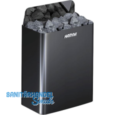 HARVIA Saunaofen Finnisch The Wall 9 kW Black Steel