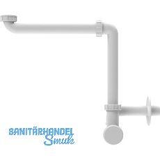 SOLIDO 5/4" x 32 mm Raumspar-Möbelsiphon HL137N/30 SOLIDO 5/4" x 32 mm Raumspar-Möbelsiphon HL137N/30