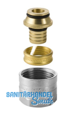 Geberit Rohranschlussmuffe vernickelt