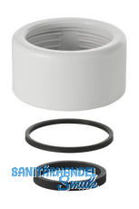 Geberit berwurfmutter in PP weiss zu