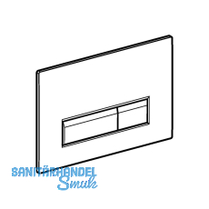 Geberit Bet.Pl. Sigma40 GL schwarz