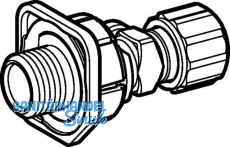 Geberit Eckventil fr UP-Splkasten