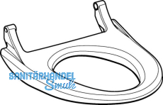 Geberit AquaClean 4000 Sitzring, weiss