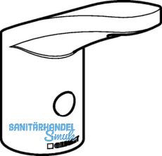 Geberit Armaturenk.HyTronic185 o.Mischer