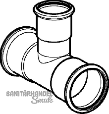 Geberit Mapress Kupfer T-Stck m.red.