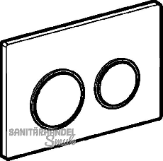 Geberit Bet.Pl. Kapps21 glanz matt glanz