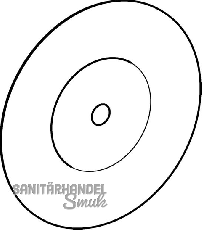 Geberit Mepla Abdichtscheibe zu