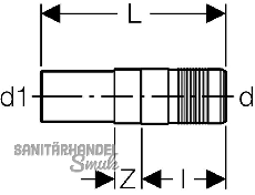 Geberit PushFit bergang auf Mapress