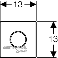 Geberit UR-Elekt IR 230V,Sigma10 ES