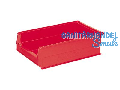 Sichtlagerkasten - Systembox SB2Z 500x310x145mm rot