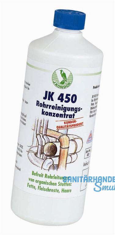 JK 450 Rohrreinigungskonzentrat 1 Liter (J. KONDOR)