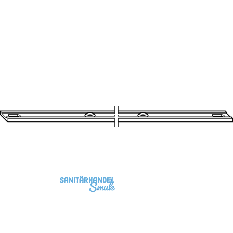 ROTO NT/NX Abdeckstulp L=2015 mm 10 Befestigungslcher (287483)
