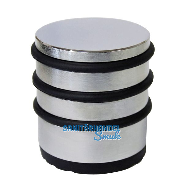 SECOTEC Trpuffer freistehend fr Terrassentren Edelstahl poliert