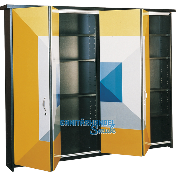 HAWA Multifold 30 Beschlgegrt., 2 Flgeln, Falttr auen