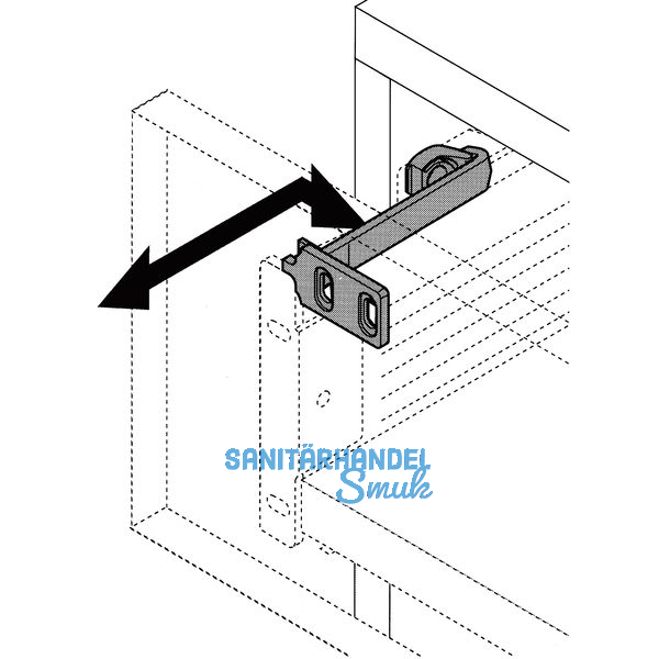 BLUM Kindersicherung 295.5500, KS wei