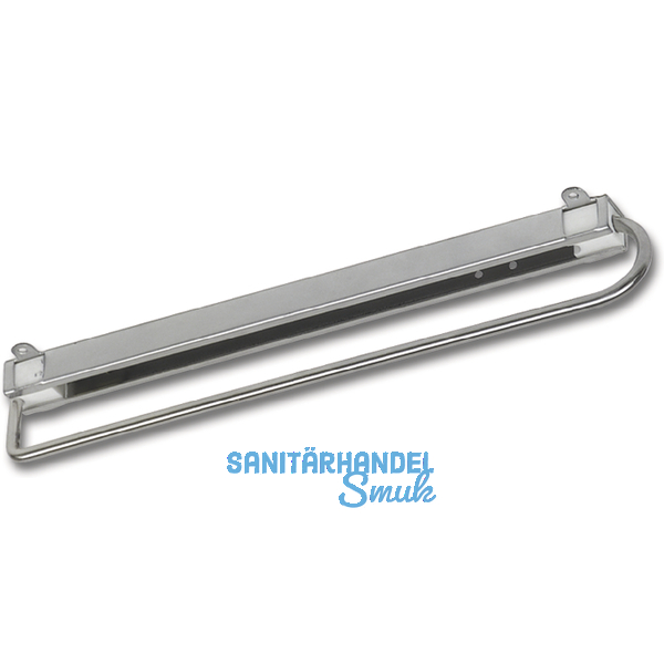 Schrankgarderobe Modell D, 40 x 47 x 450 mm, Stahl silberfarbig