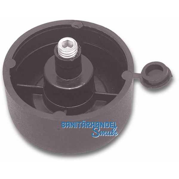 Mbelgleiter Inbus verstellbar  50 mm, Hhe 44 mm, Kunststoff schwarz