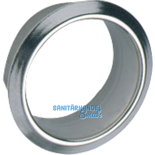 HEKNA Zylinderrosette extra,  19 mm, Messing vernickelt