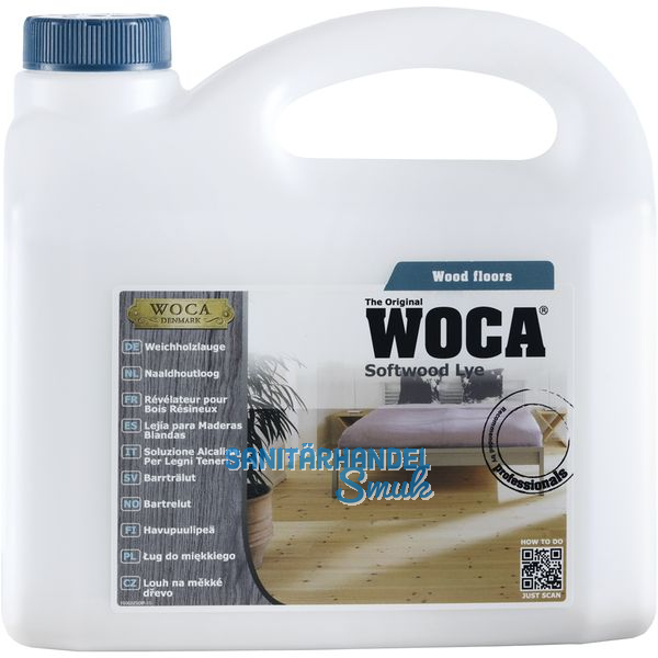 WOCA Weichholzlauge 2,5 L