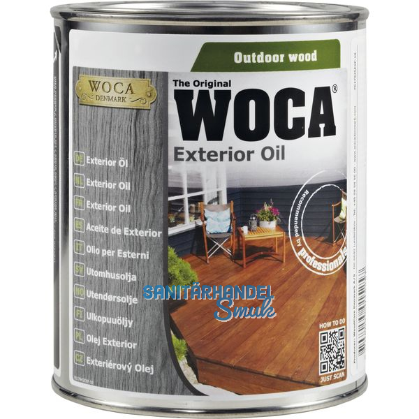 WOCA Exterior l, grau 2,5 L