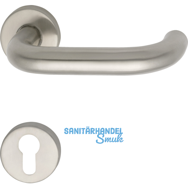 GRUNDMANN Objekt-Drckergt. 1754/WG4M - auf Ros. PZ, TS38-43, Edelstahl matt