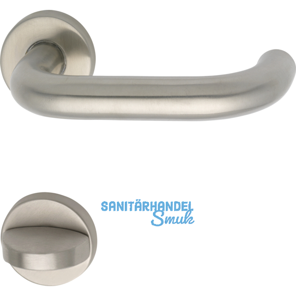 GRUNDMANN Objekt-Drckergt. 1754/WG4M - auf Ros. WC, TS38-43, Edelstahl matt